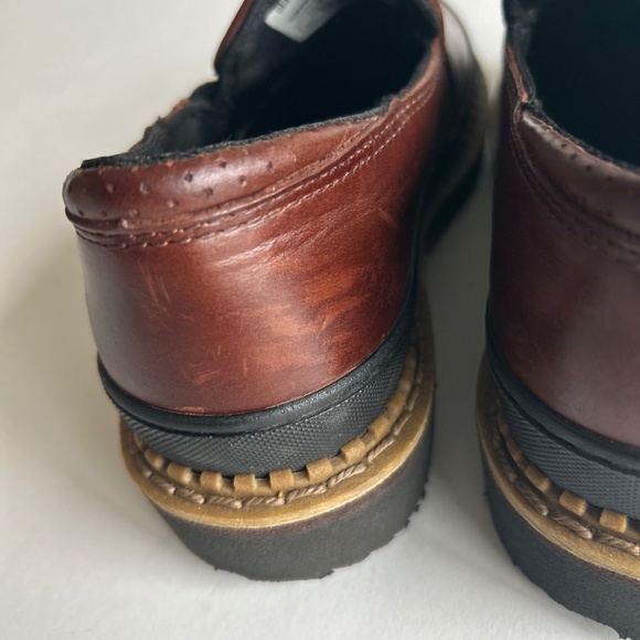 Georgia Giant GB00142 Brown Leather Work Shoes size 7 - Picture 10 of 16